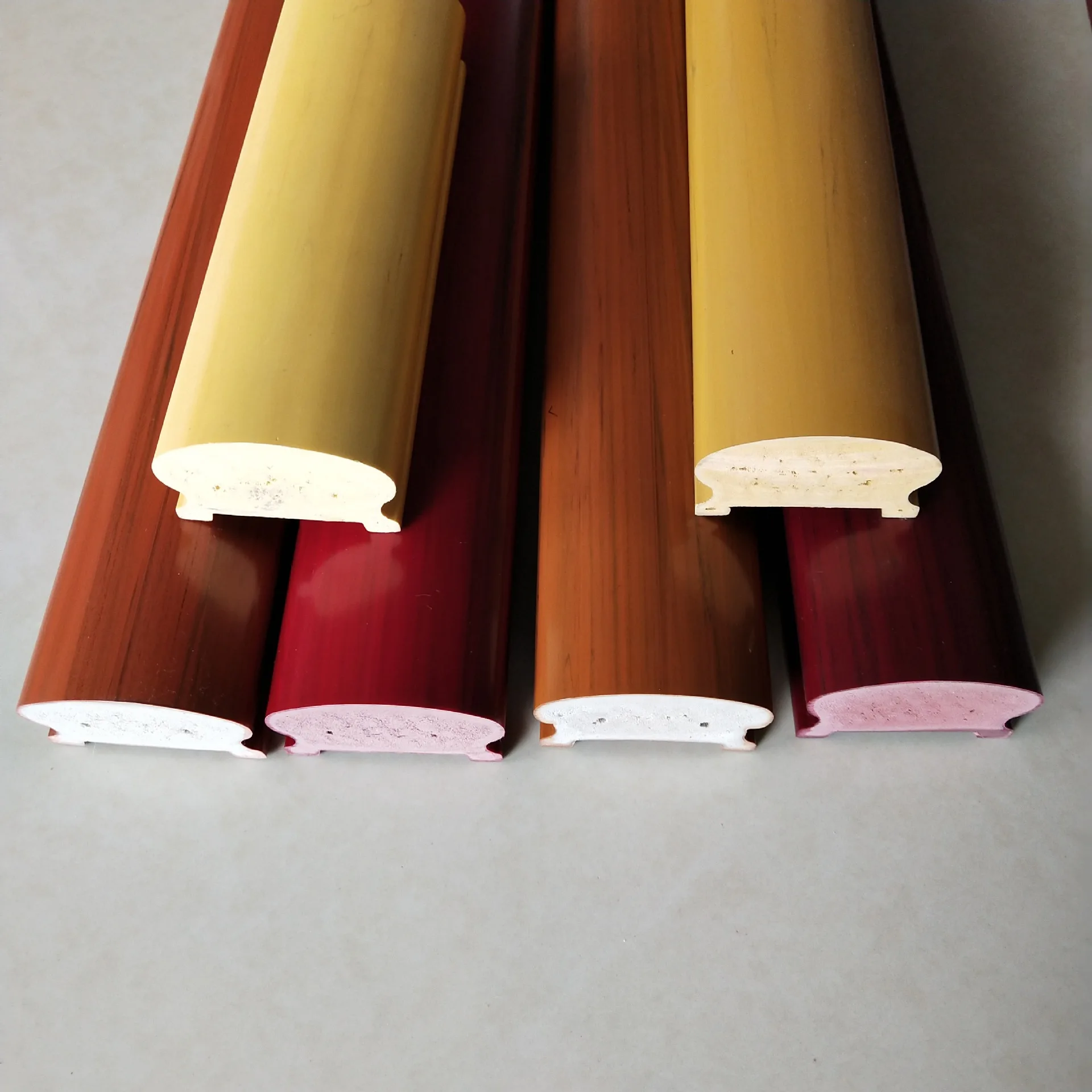 Hot Selling Stair Railing Handrail PVC Pipe Balustrade Staircase Stainless Steel Fittings