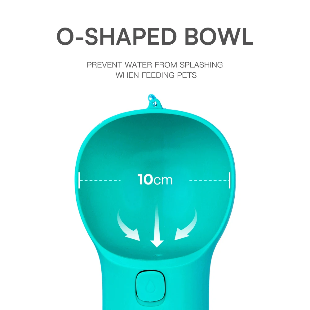 Multifunctional Outdoor Walk 4 in 1 Dog Bottle Cat Water Drinking Feeder Wholesale Travel Portable Water Bottle