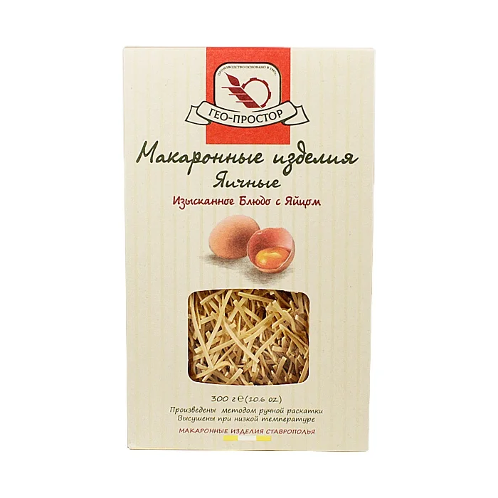 300 г упаковочная коробка, высокое качество, сертификация EAC, пищевая пшеничная мука «Domashnyaya», яичная лапша