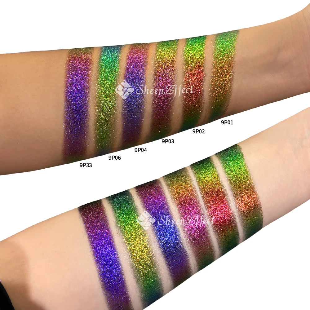 Guangzhou SheenEffect оптовая продажа косметики maquillaje макияж femme sheglam веганская Высокая пигментация многохромные одиночные тени для век