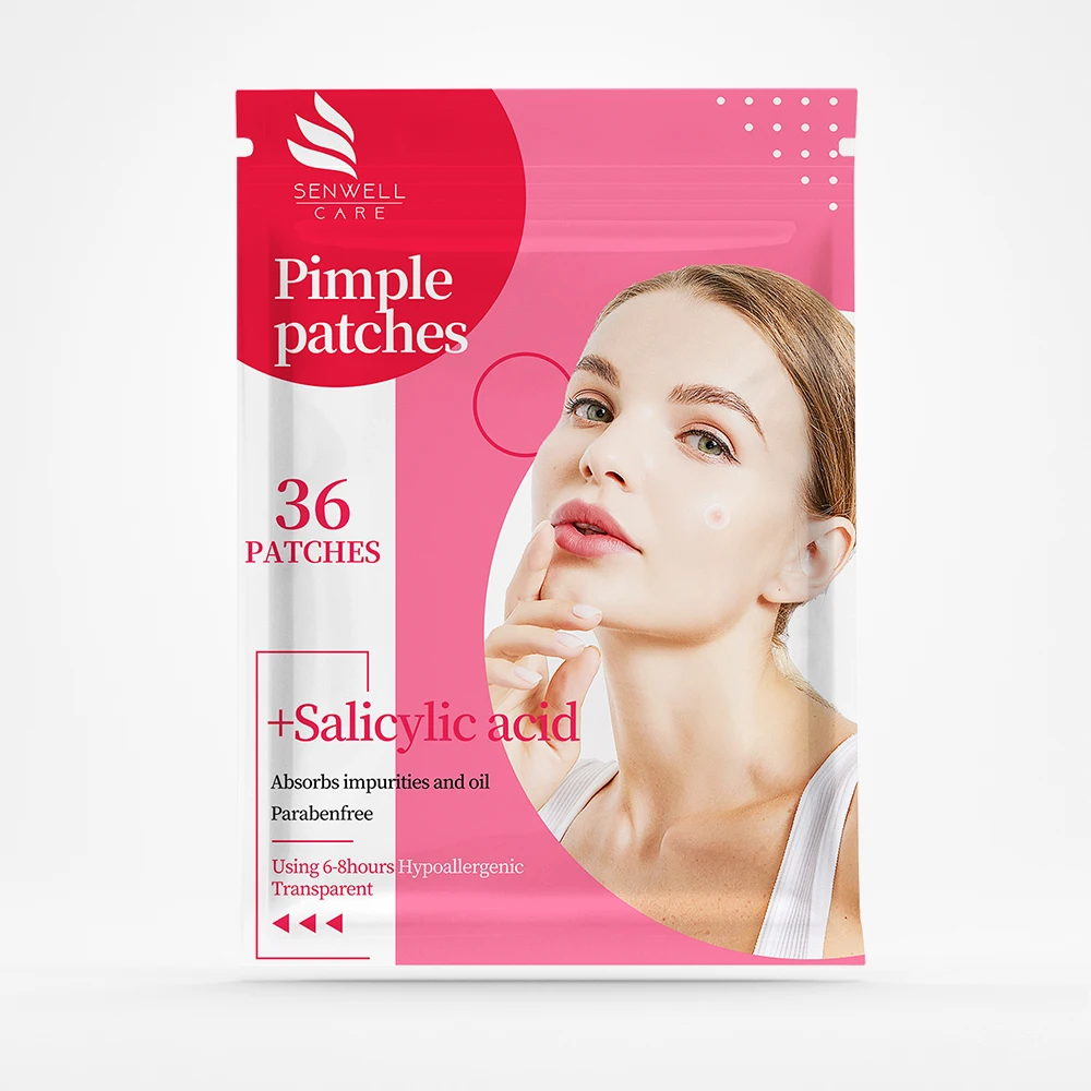 Oem Face Hydrocolloid Acne Sticker Invisible Full Face Pimple Spot Patches Clear Custom