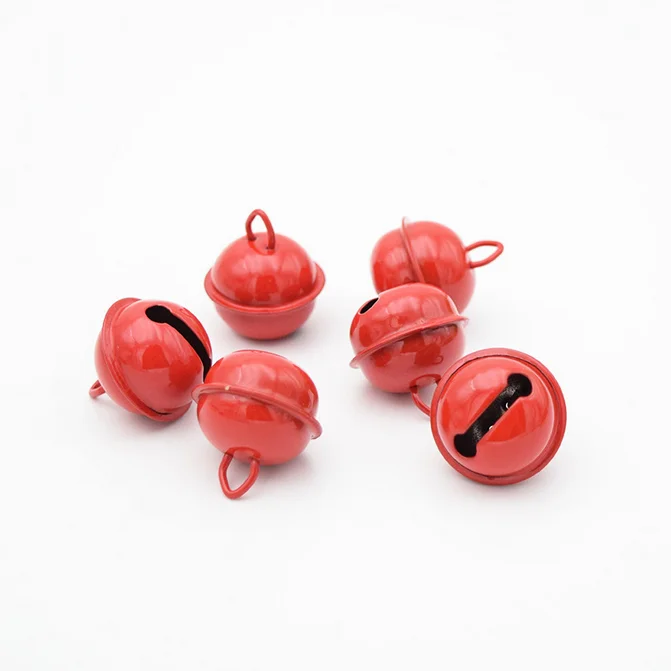 Christmas Red Metal Jingle Bell Christmas Decorations 2021 Holiday Season Decoration Customized Indoor Wind CHIME 1 Color Star