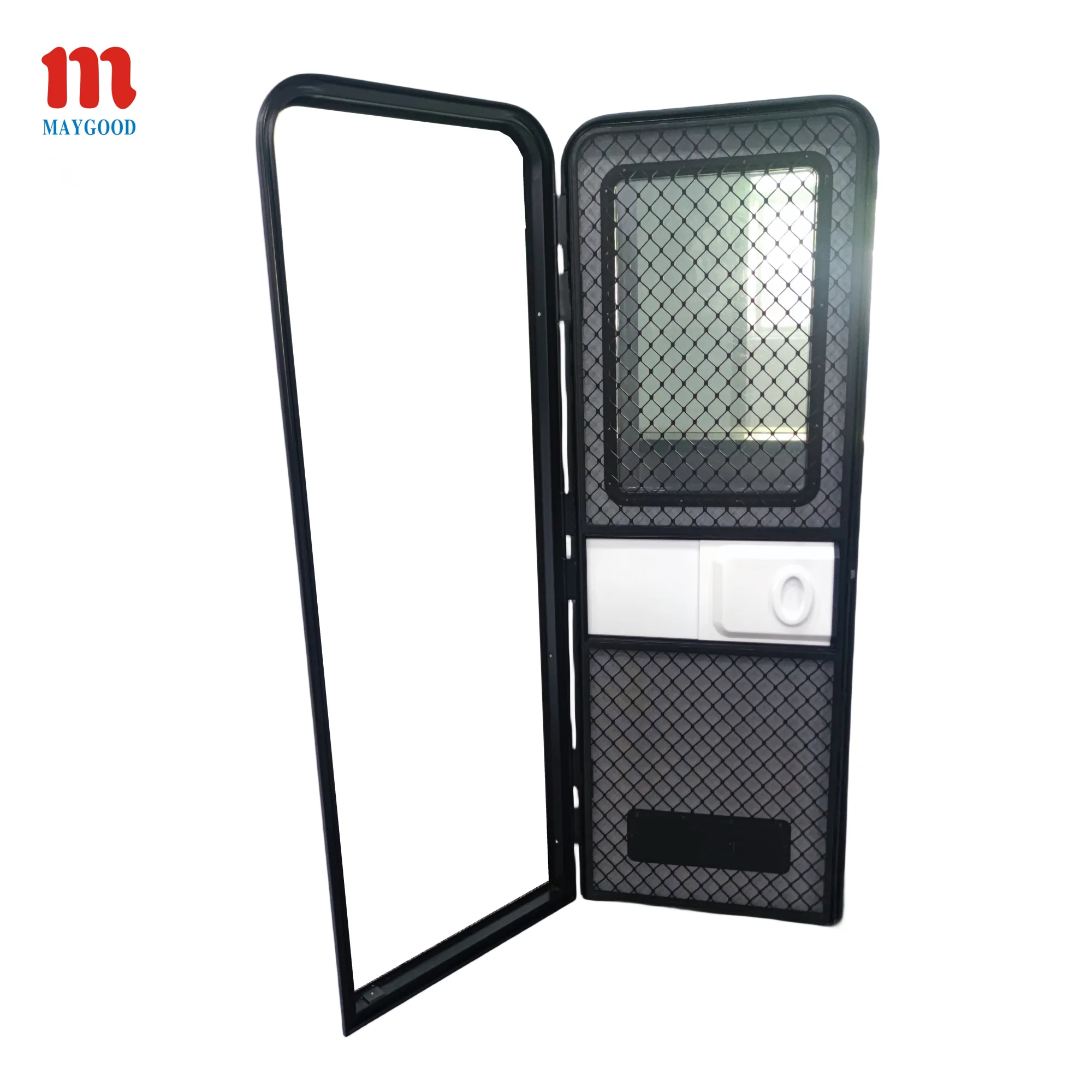 Maygood RV entry door 620mm*1800mm aluminum alloy RV motorhome entry door with E13 certification for trailer