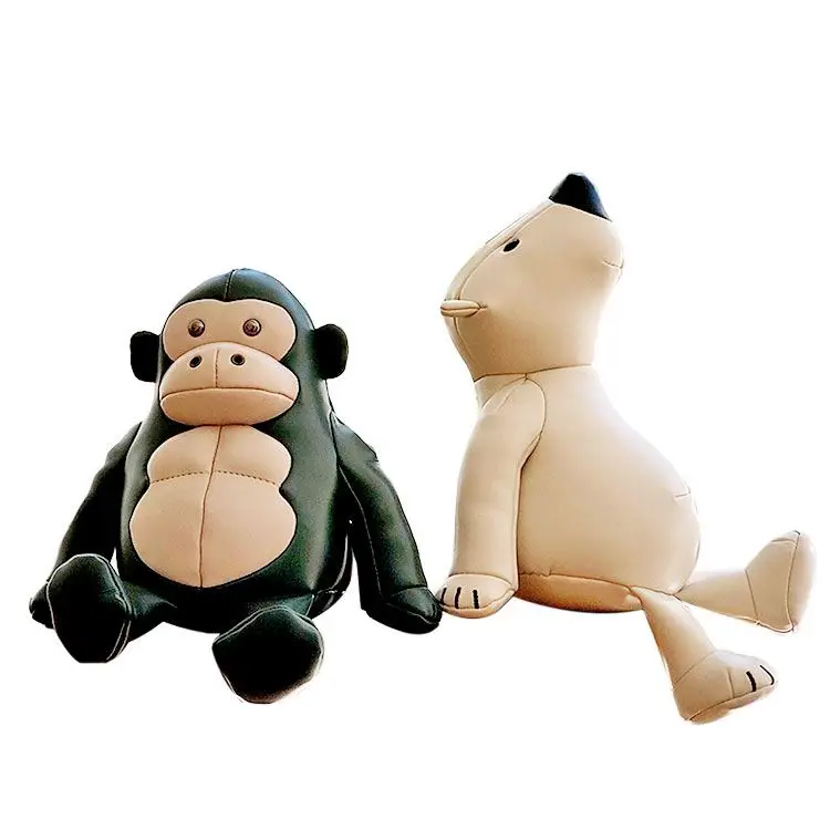 Cozipop логос напечатал милый чехол с откидной крышкой с изображением слона из мультфильма животное стоит дизайн кожаный держатель для телефона