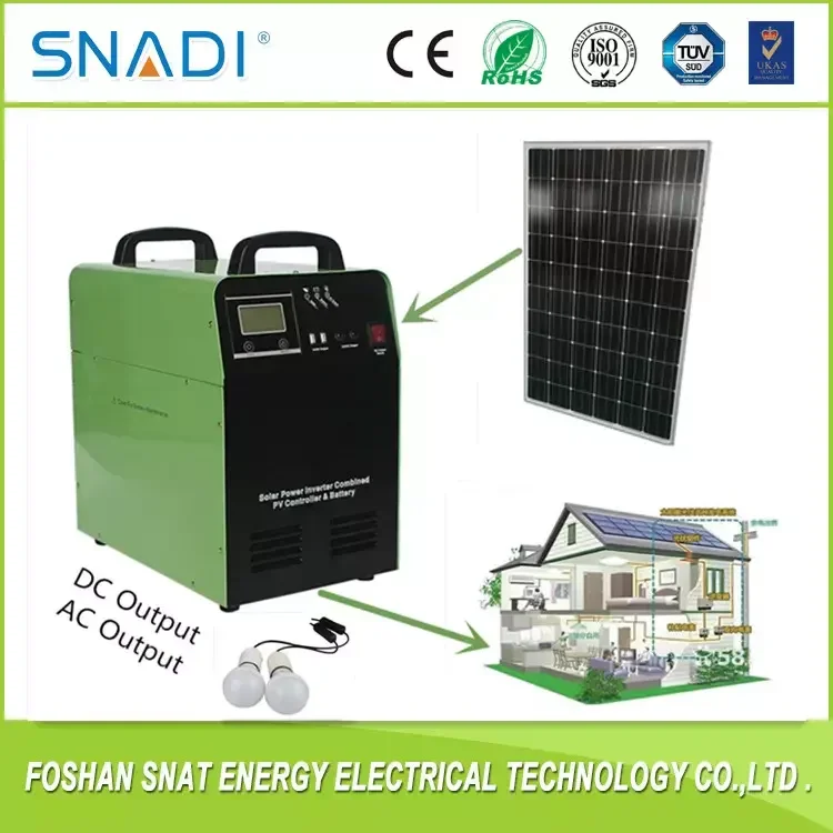 1500W 2000W solar energy generators OEM wholesale portable 500W 1000W solar generator built in battery solar power generator