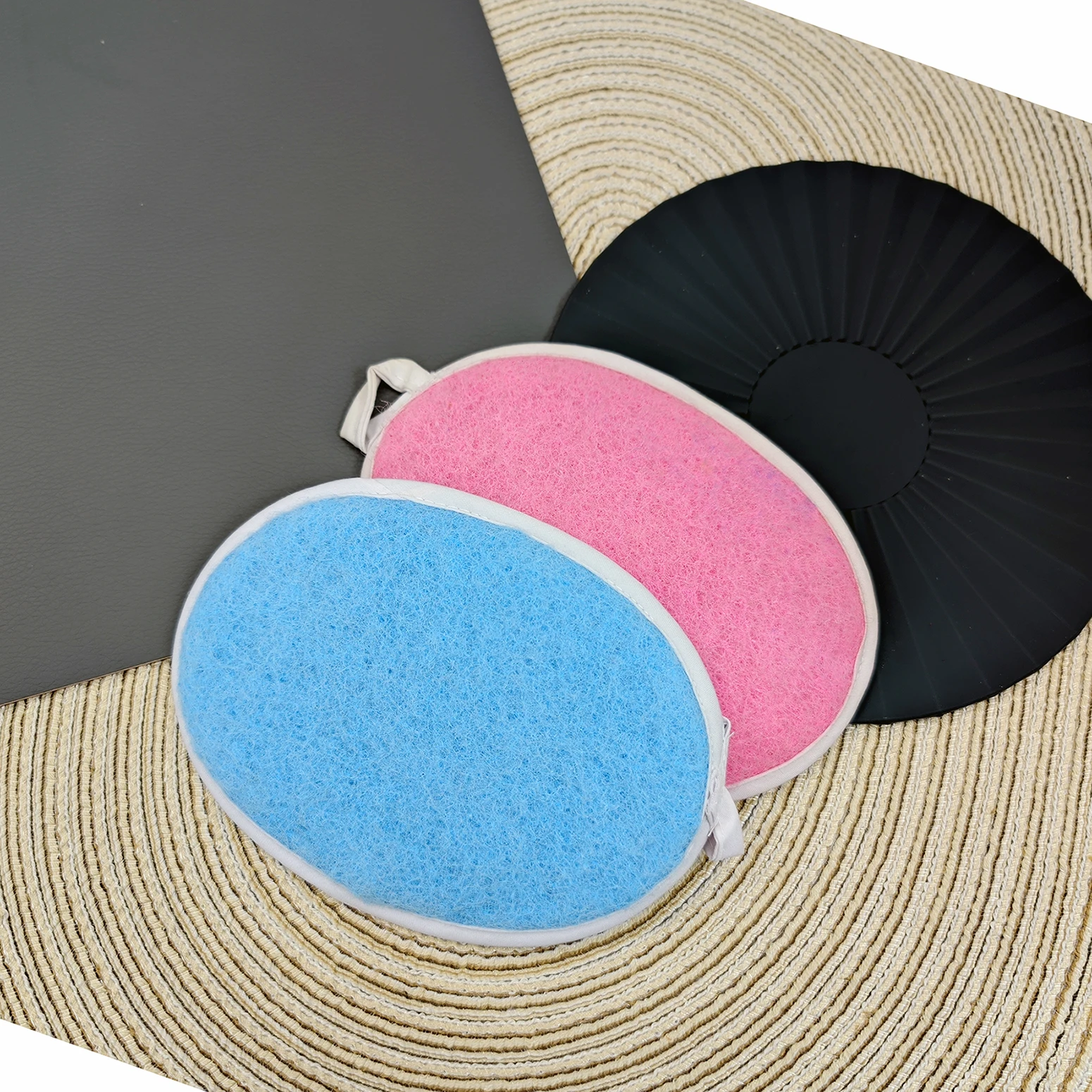 Eco-friendly Kitchen Microfiber Cleaning dish sponges  dishwasher Dishwashing Sponge Washable Dish Sponge