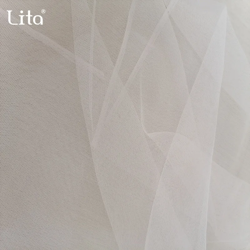 Оптовая продажа, материалы для женской одежды, сетчатая ткань из 100% полиэстера