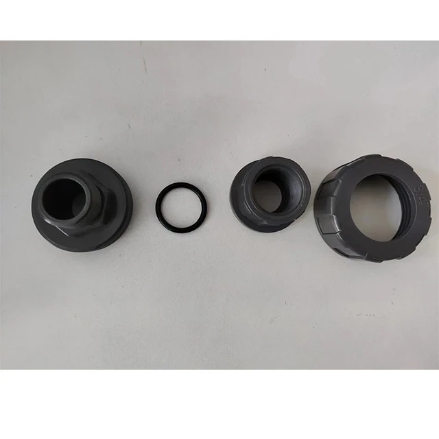PVC plastic double threaded
