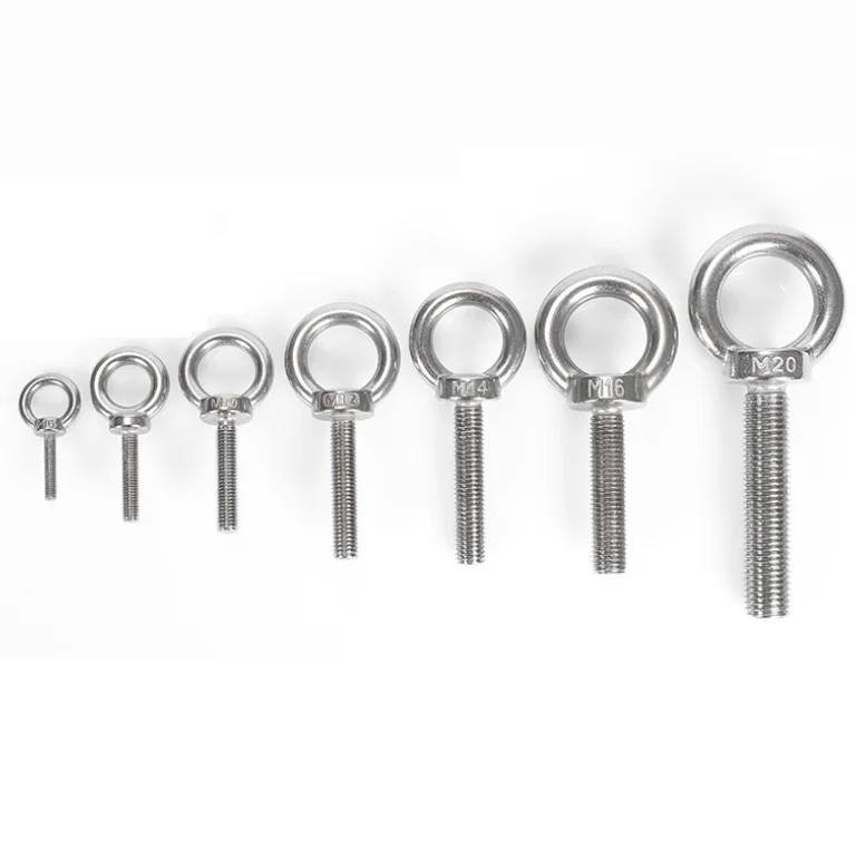 Chinese manufacturers make lengthened lifting stainless steel lifting eye screws