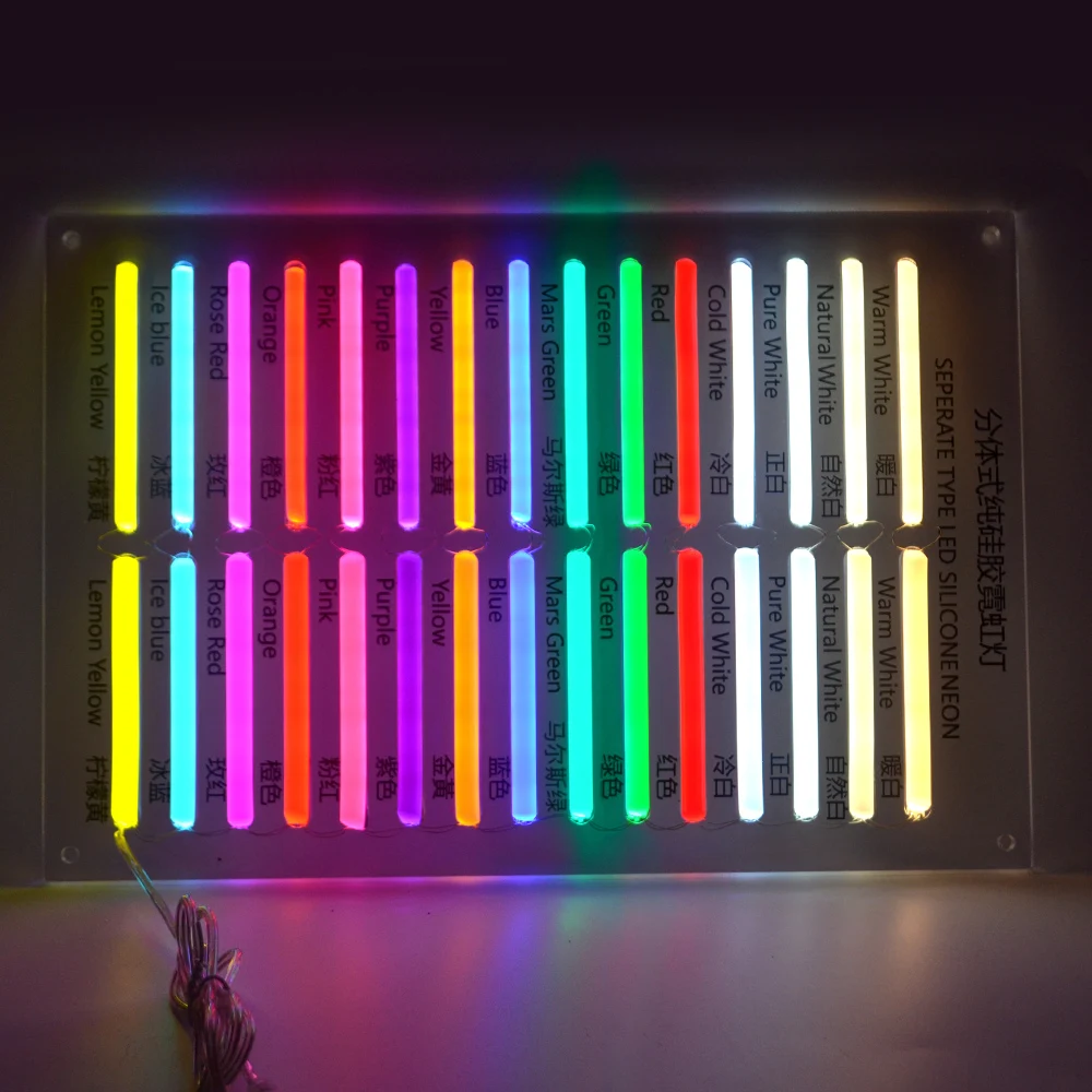 Explosive Models 50 Meter Led Tube 12V Flex Cut 1Cm Flexible Soft Strip Letters Custom Light Neon Led Strip