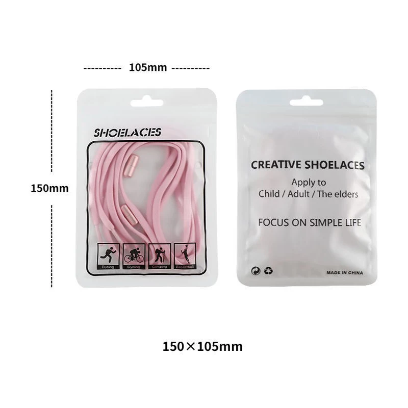 2021 New Flat Kids Adult Magnetic Lock Shoelaces Elastic No Tie Shoe Laces Sneakers Shoelace Magnet Lazy Laces