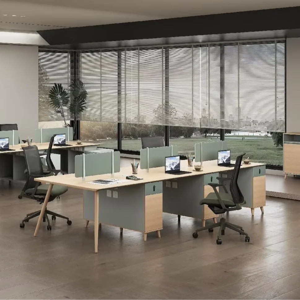 МДФ исполнительный менеджер модульный Конференц-зал офисная мебель для сотрудников Рабочий стол рабочего стола