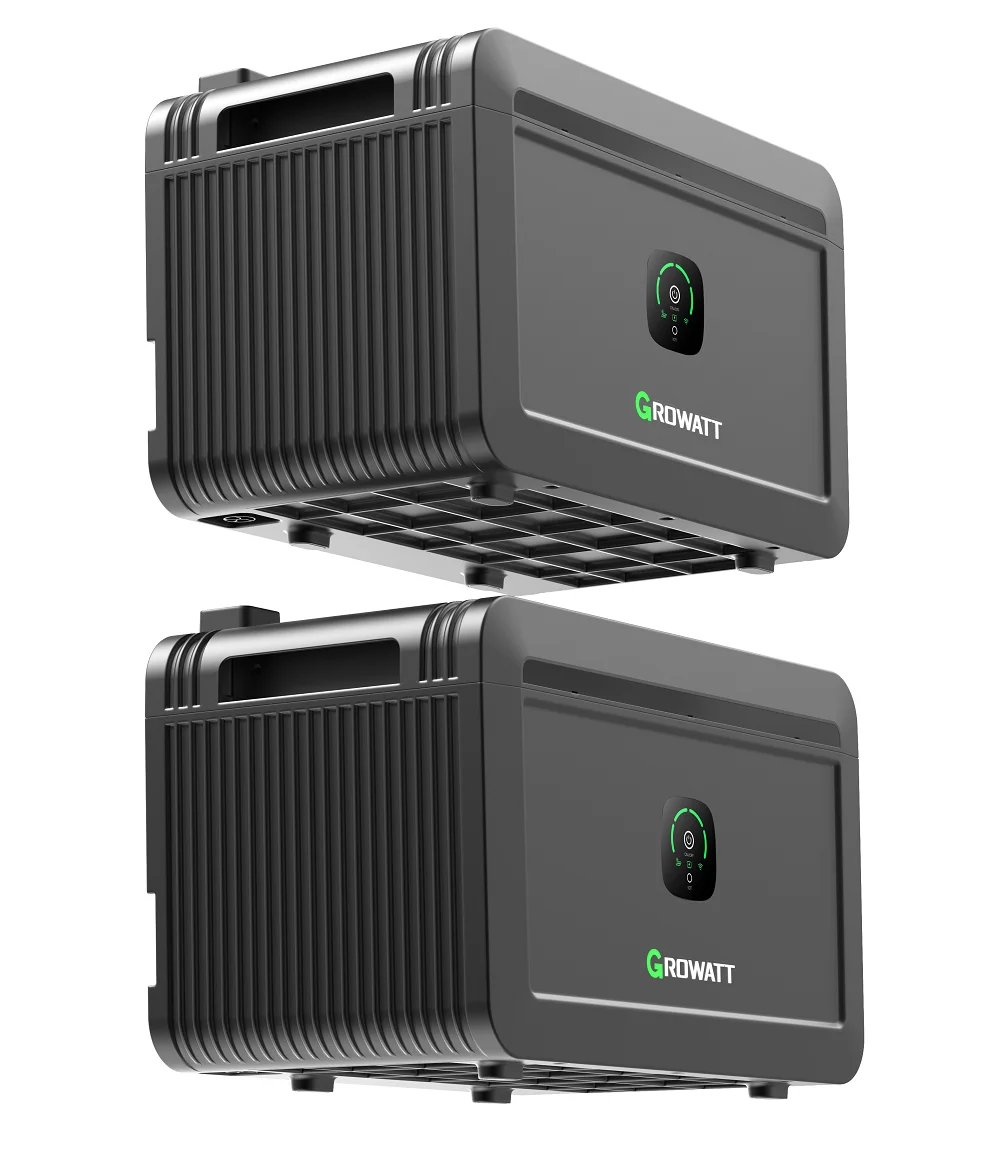 Growatt EU  warehouse in stock NOAH 2000  2kwh-8kwh lithium battery  LiFePO4 Balcony Solar Storage   home solar battery bank
