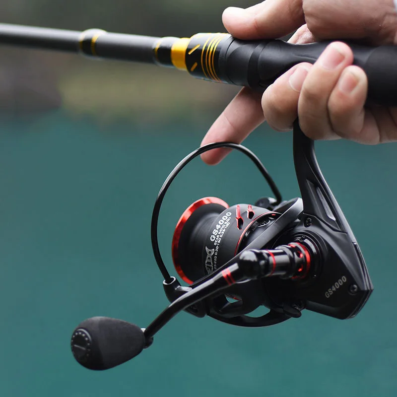 
Metal Spool Spinning Fishing Reel 12BB Superior Wheel Freshwater Fishing 2000-7000 Series 5.5:1 Saltwater Fishing Spinning Reel 