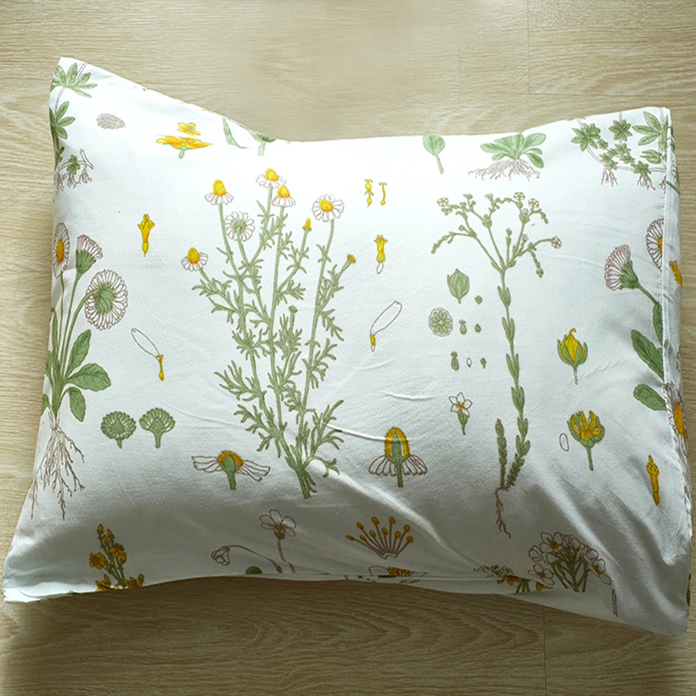  RUIKASI Wholesale king Size flower pattern Colored bed sheet 3d 100% cotton duvet cover bedding