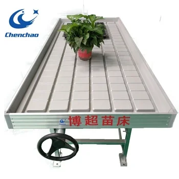 Plastic Grow Trays Hydroponic Trays greenhouse equipment manufacture 4ft*8ft