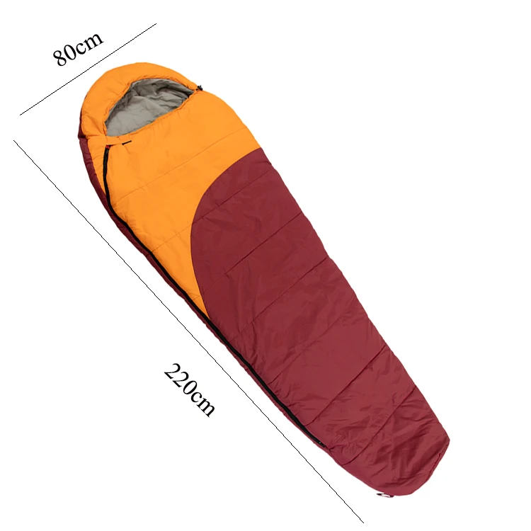 Hot Sale Outdoor Mummy Sleeping Bag 300T Sleeping Bag Waterproof for hiking
