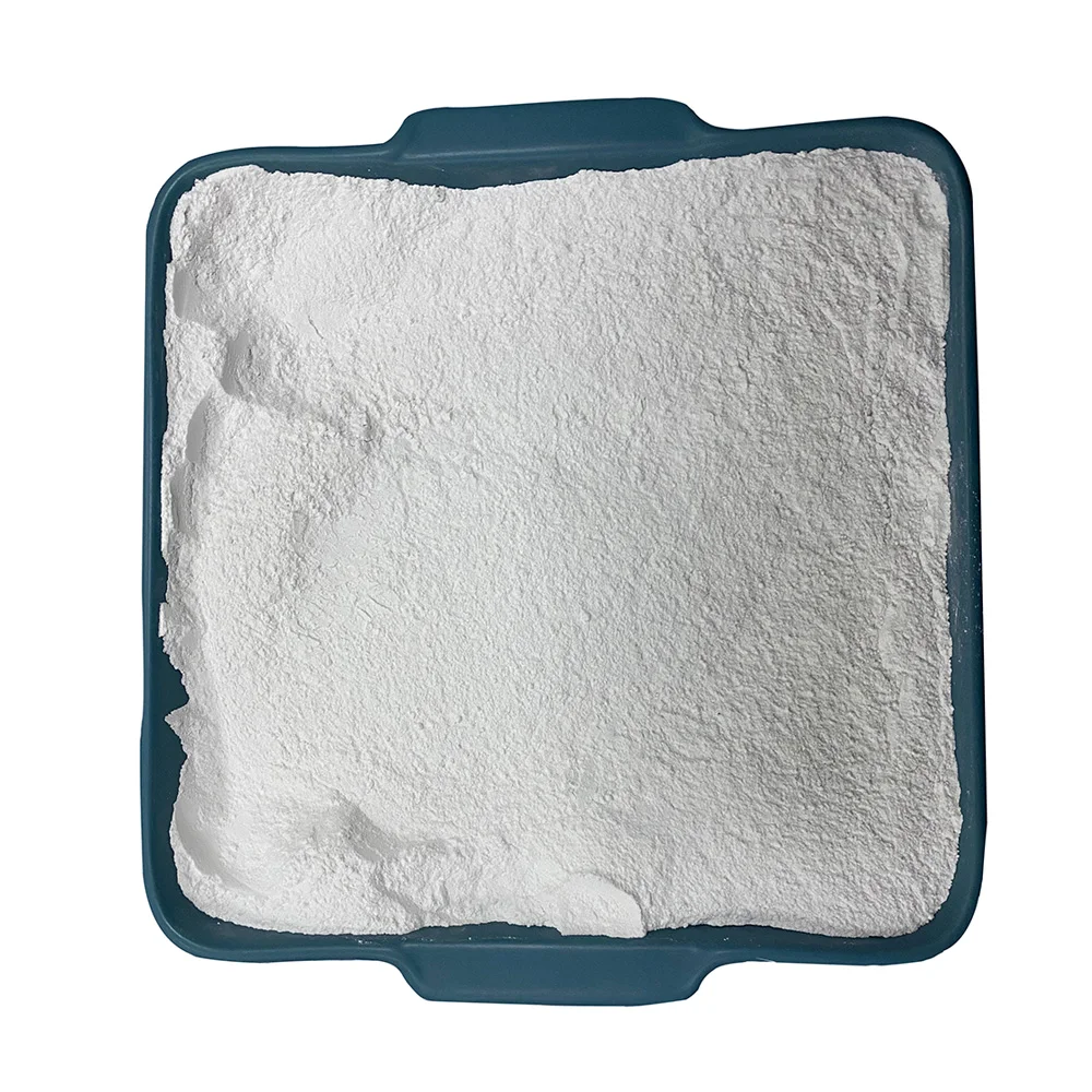 The manufacturer directly sells white talc powder with high quality low price and