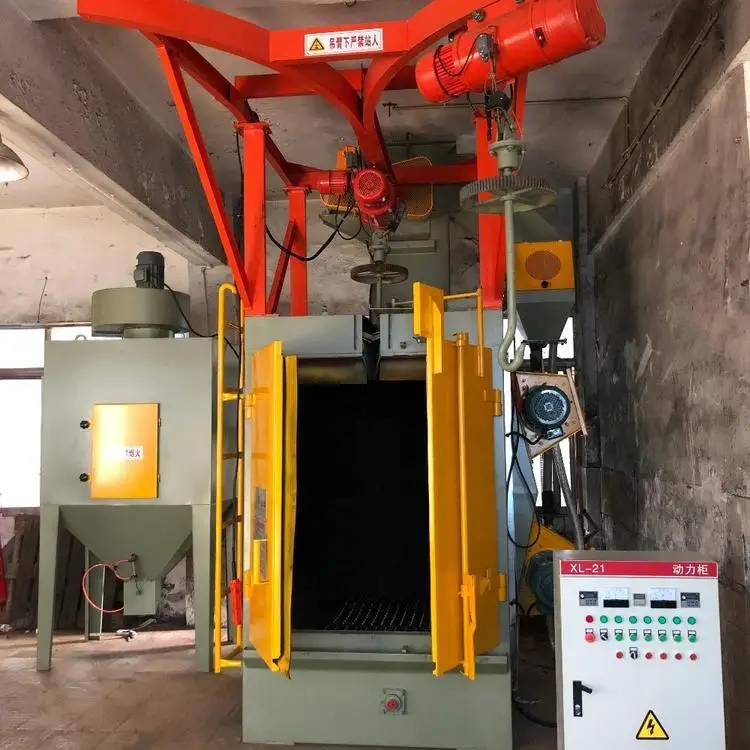 
Hook type shot blasting machine Metal surface treatment machine rust removing machine 