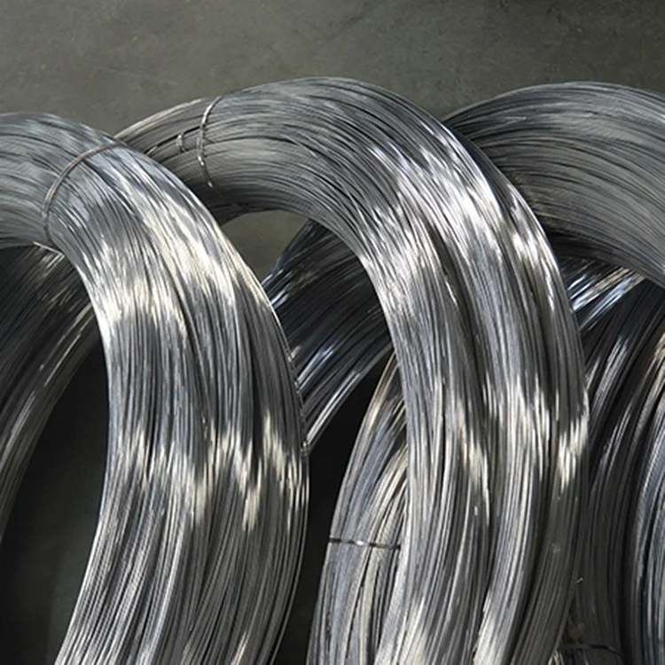 
Zinc Coating Steel Strand Nail Making Galvanized Steel Wire 