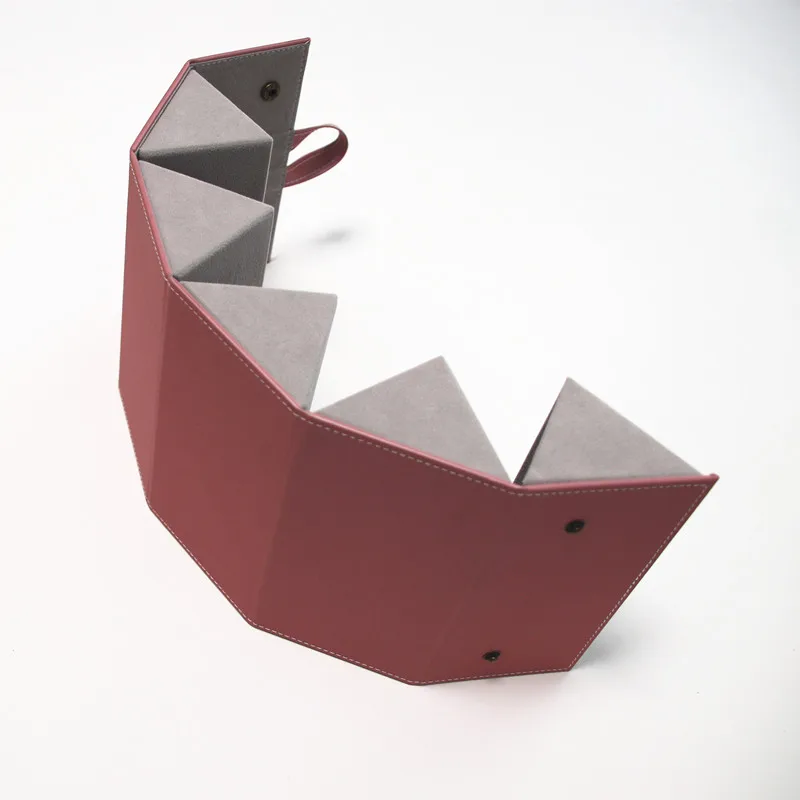 Folding Custom Glasses Box With The Rope And Multi Interlayer Sun Glass Box Glasses Case Custom Logo