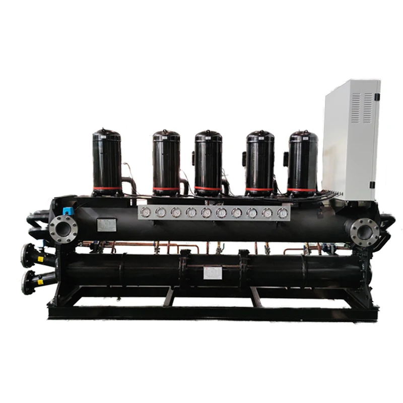 Industrial brand compressor chiller/screw water cooled chiller chilling equipment