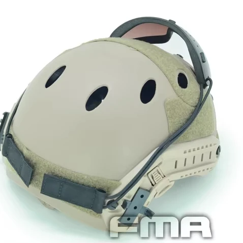 FMA Goggle Bungee Velcroes комплект Быстросъемных профессиональных легких тактических шлемов аксессуары TB793