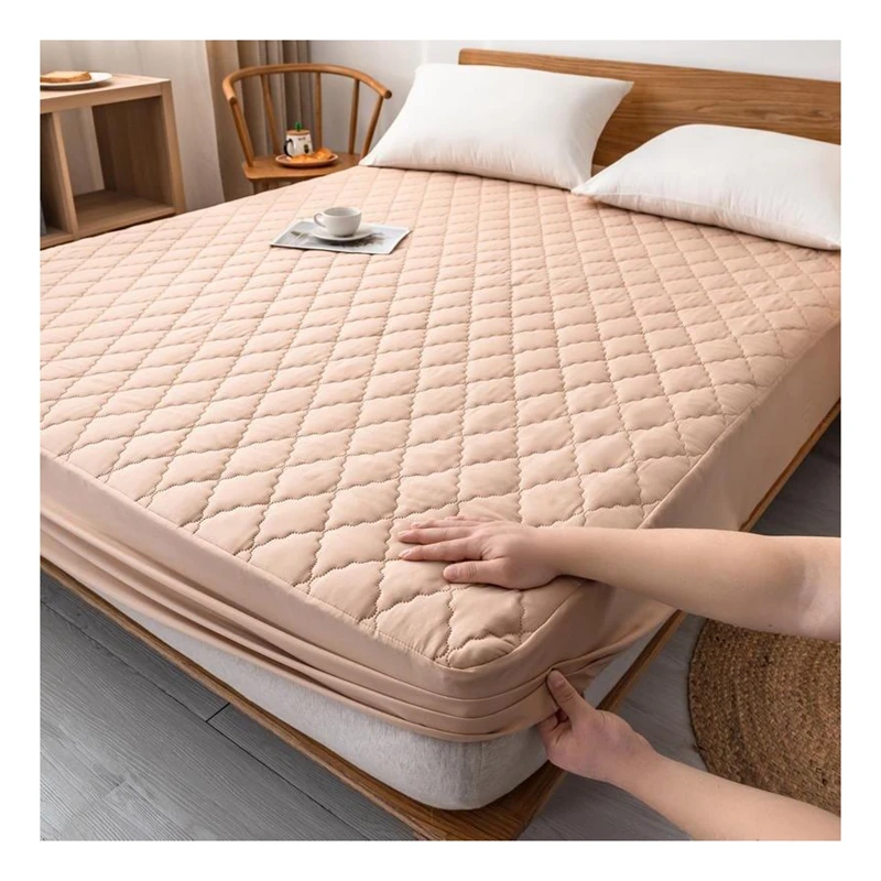 Wholesale Water proof Breathable Soft bed fitted sheet Protector Quilted Waterproof Mattress Cover
