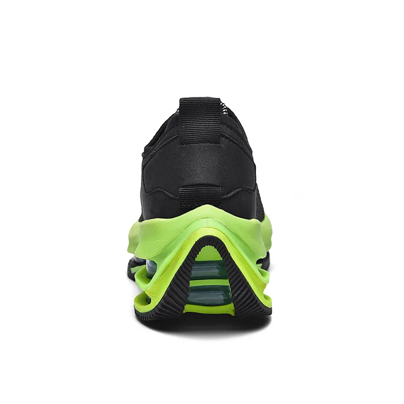 Hot Sale Double Air Cushion Height Increase Man Sport Running Shoes