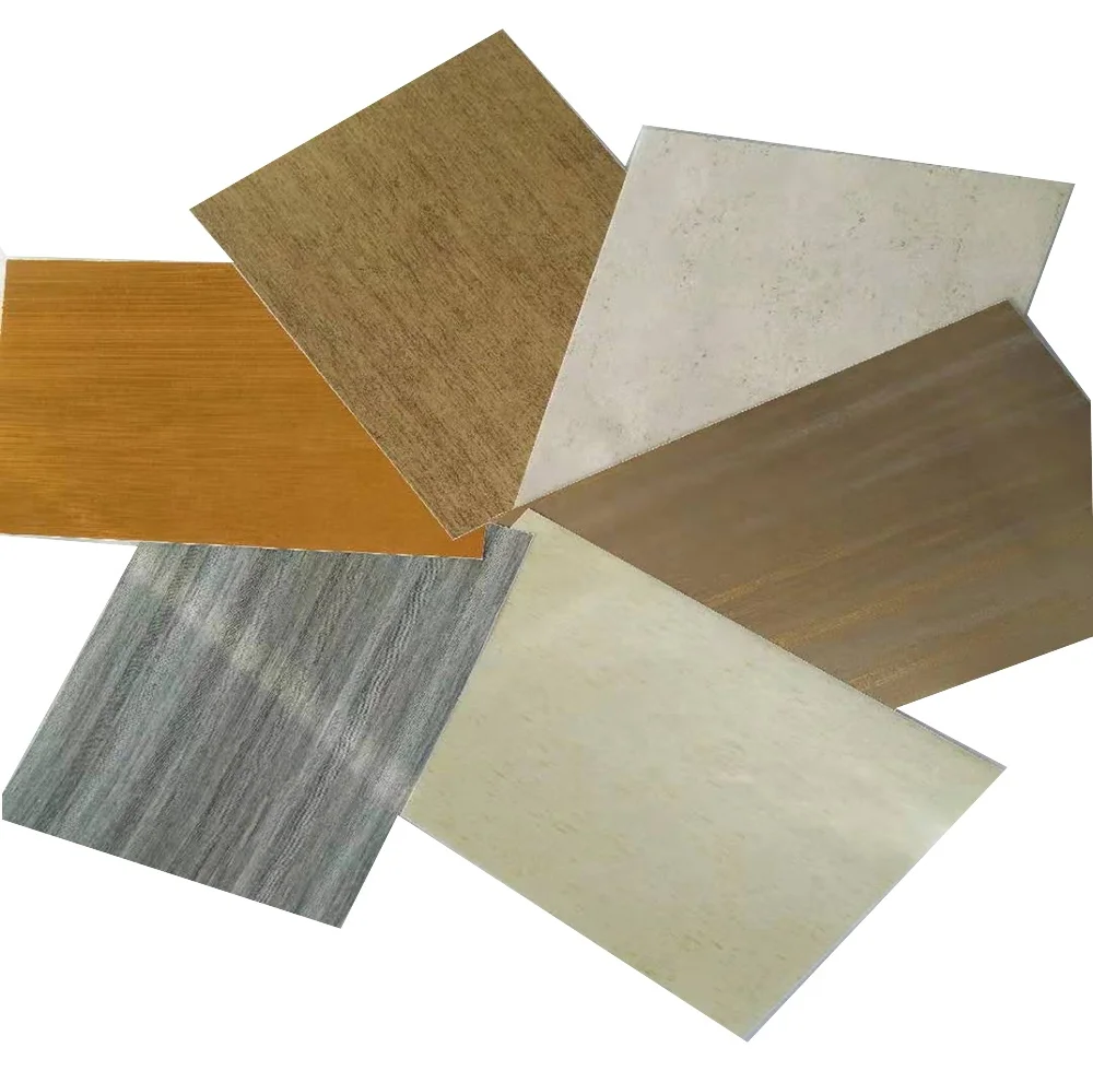 wood grain design texture 3d pvc membrane foil for furniture decorative pvc door