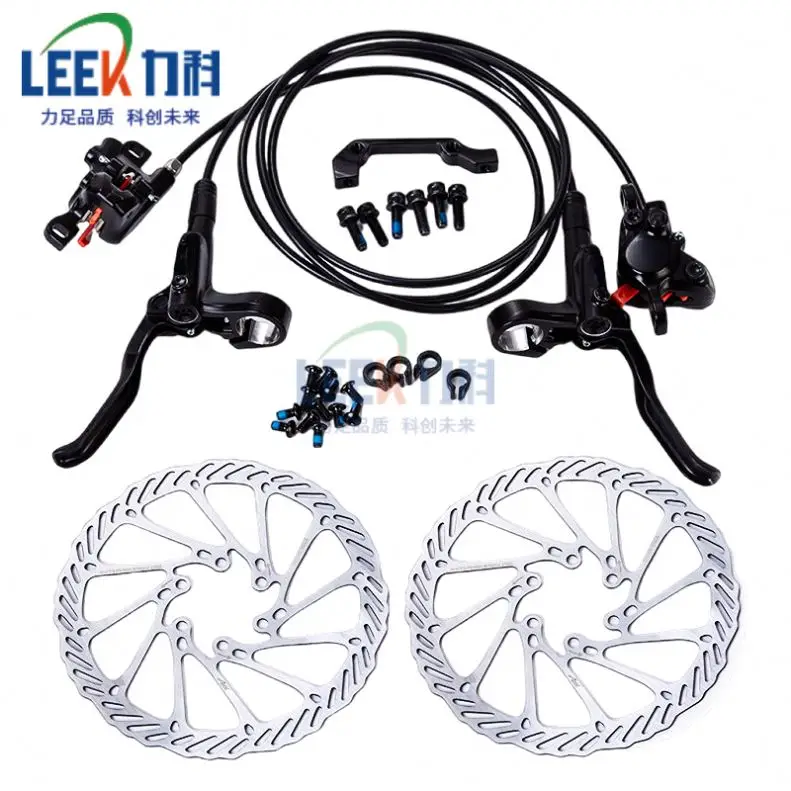Tri-cycle Bike Caliper Cargo Ebike Sensor Control 3 Finger Forged Aluminum Lever Electric Tricycle Hydraulic Disc Brake