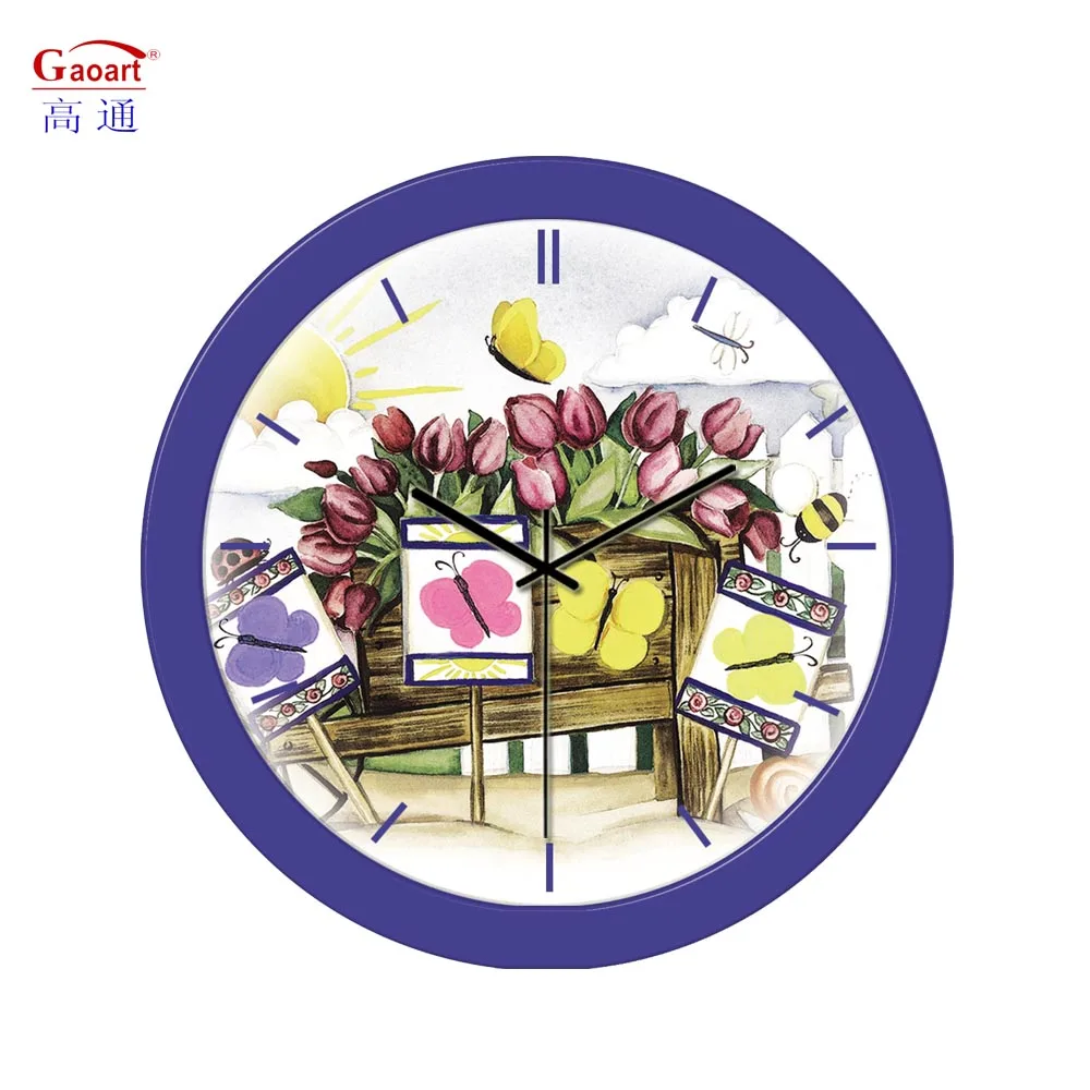 Best Price Watch Large Home Glass Bedroom Sublimation House Decor Wall Living Room Clock