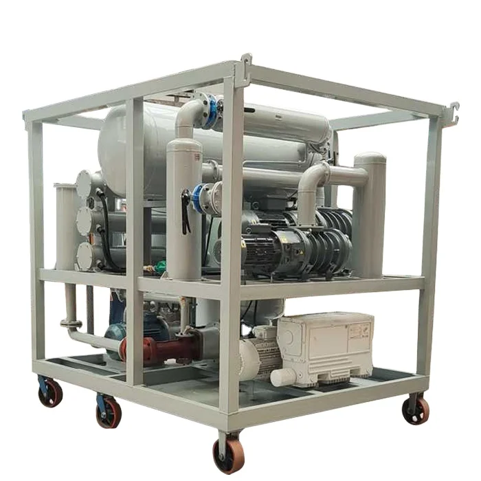 Huazheng Electric HZLY-50A 3000L/H High Vacuum Trailer Type Double Stage Transformer Oil Purifier