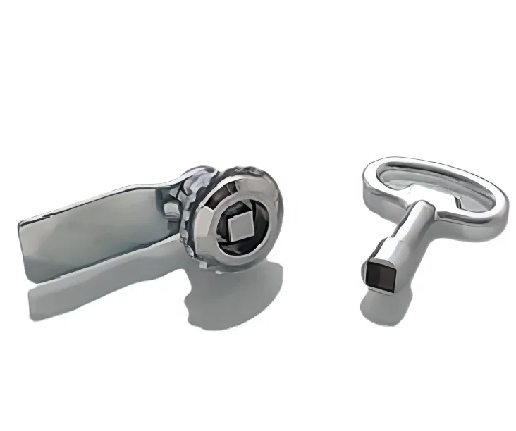 Quarter-Turn square Recess Cam Latch Electric Cabinet Equipment Lock