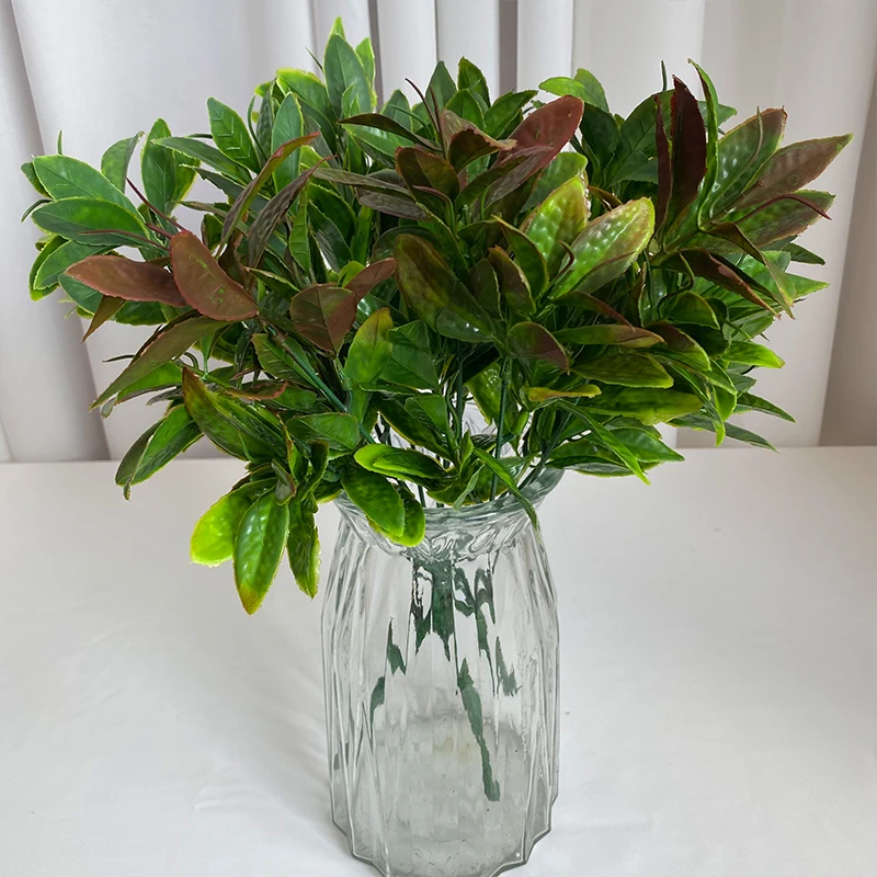 Competitive Price 5-branch Grape Leaves Magnolia Leave  Artificial Plant home garden decorative