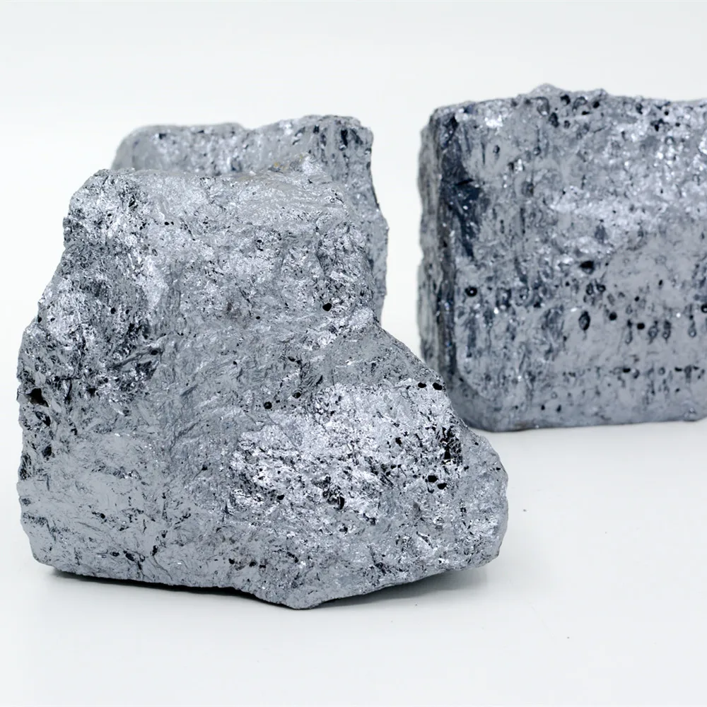 Silicon Metal 97 grade 553/441/3303 China Factory Stock Metallic Silicon