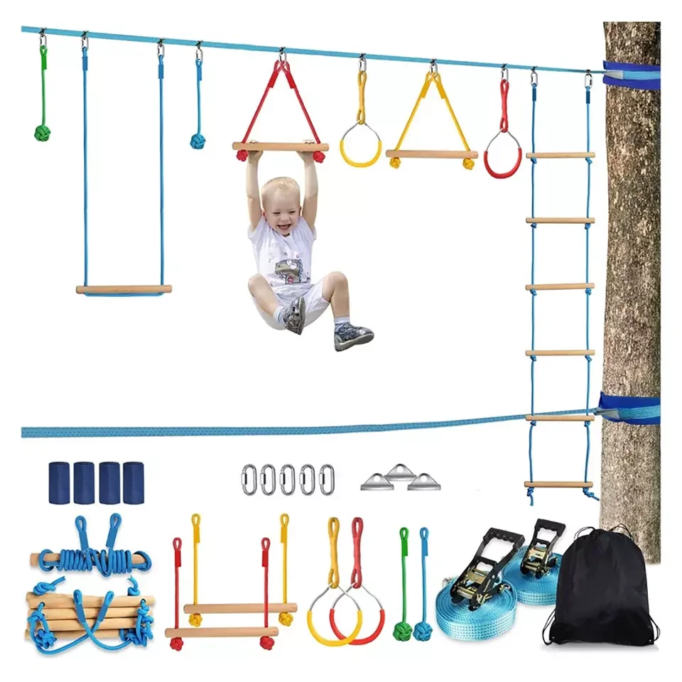 New style custom color wholesale Outdoor fitness series Climbing training for children
