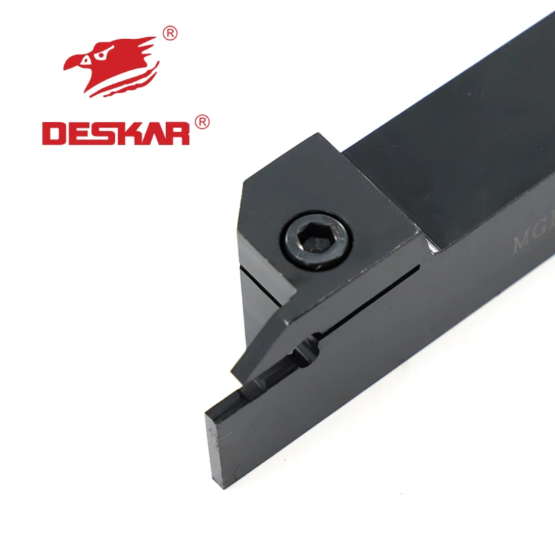 DESKAR MGEHR2525-4C MGEHR2525 Carbide Insert Grooving Tool Holder CNC Tool External Turning Tool Boring Bar