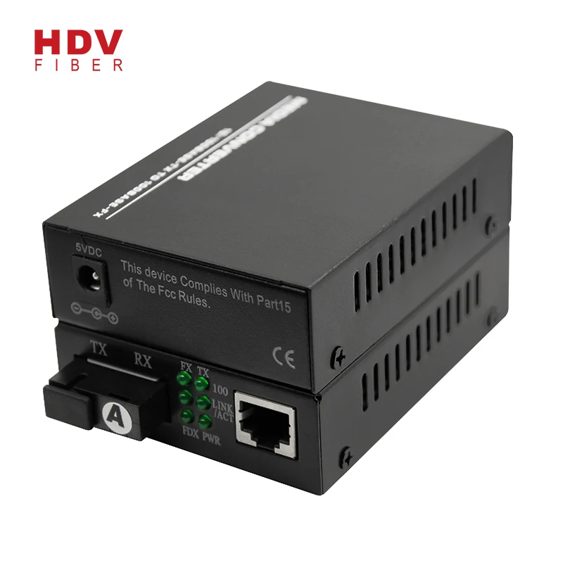 10/100M BIDI Fiber Optic To Rj11 Rj45 Media Converter