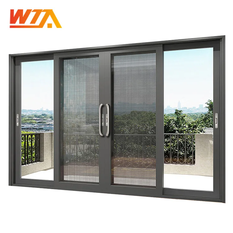 Commercial Residential Energy Efficient  Thermal Break Aluminium Windows And Doors Aluminum Casement Window