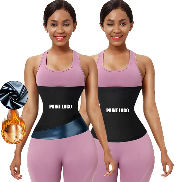 wholesale custom women sauna waist cincher sweat slim belt waist trainer neoprene