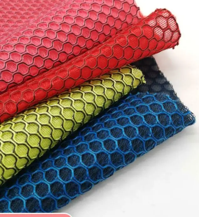 Top Quality Totally Polyester Warp Knitted Sandwich air spacer mesh Fabric