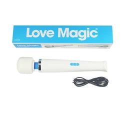 Handheld USB rechargeable Cordless Personal Wand Massager 8 Speeds and 20 Modes Suitable for Relaxing Massages