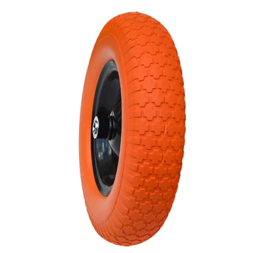 pu foam wheel China wholesale 4.00-8 16 inch polyurethane wheelbarrow wheel