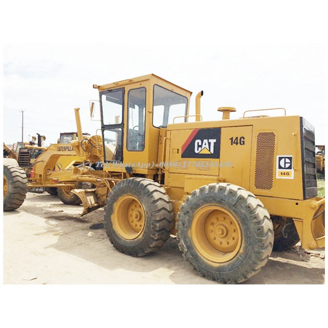 Japan made 14g used motor grader cat 140h motoniveladora caterpillar 140h
