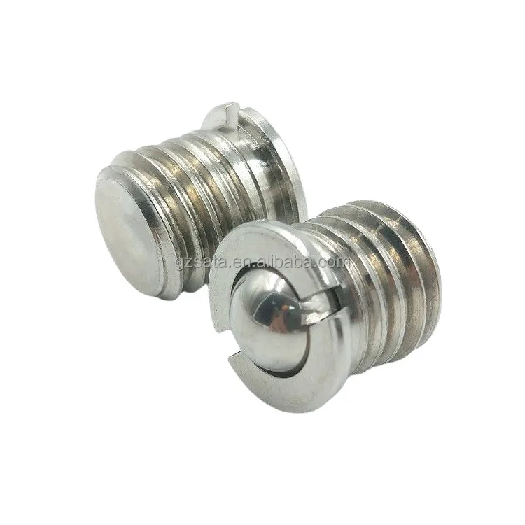 Stainless Flange Ball Plunger