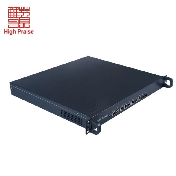  1U облачный КОМПЬЮТЕРНЫЙ СЕРВЕР с 1037U CPU 6 или 8 LAN 2