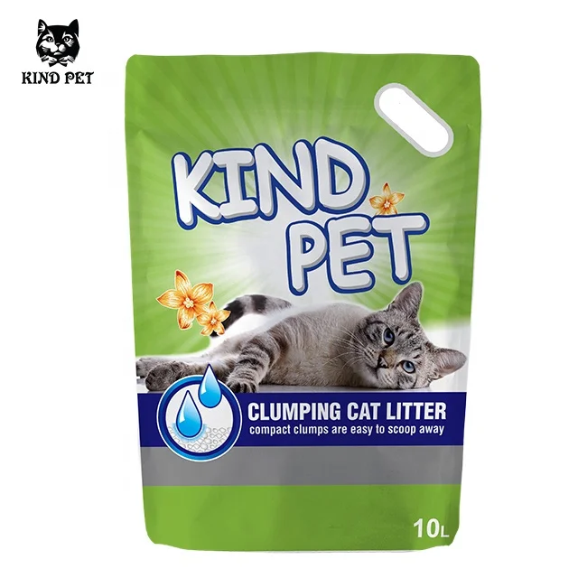 cat litter factory oem pet sand litter in bulk