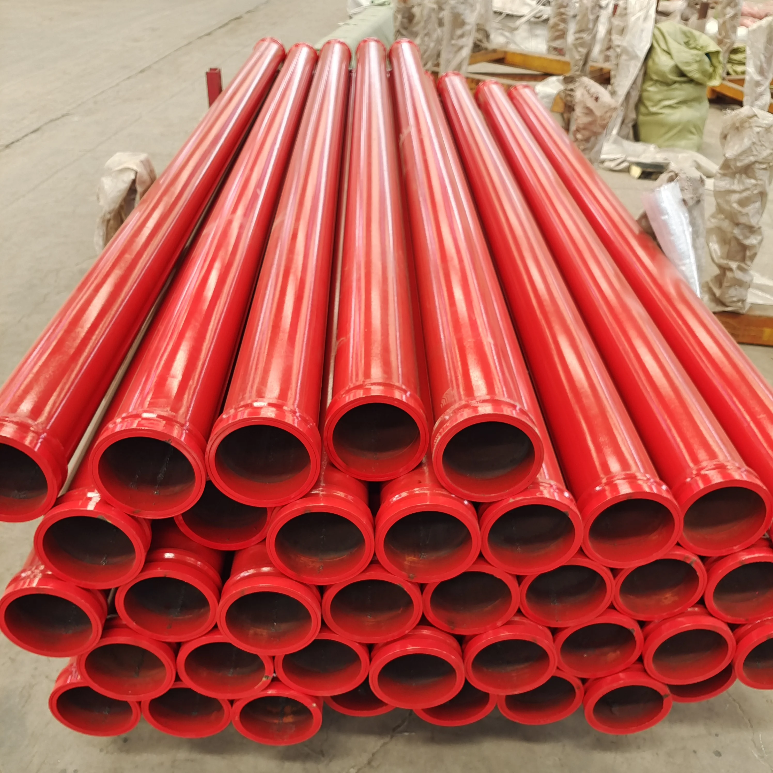 China Manufacture concrete pump pipe seamless delivery pipe for concrete pump truck