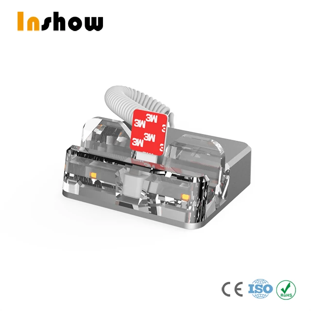 INSHOW A114 phone lock retail security cable lock alarm for cell phone